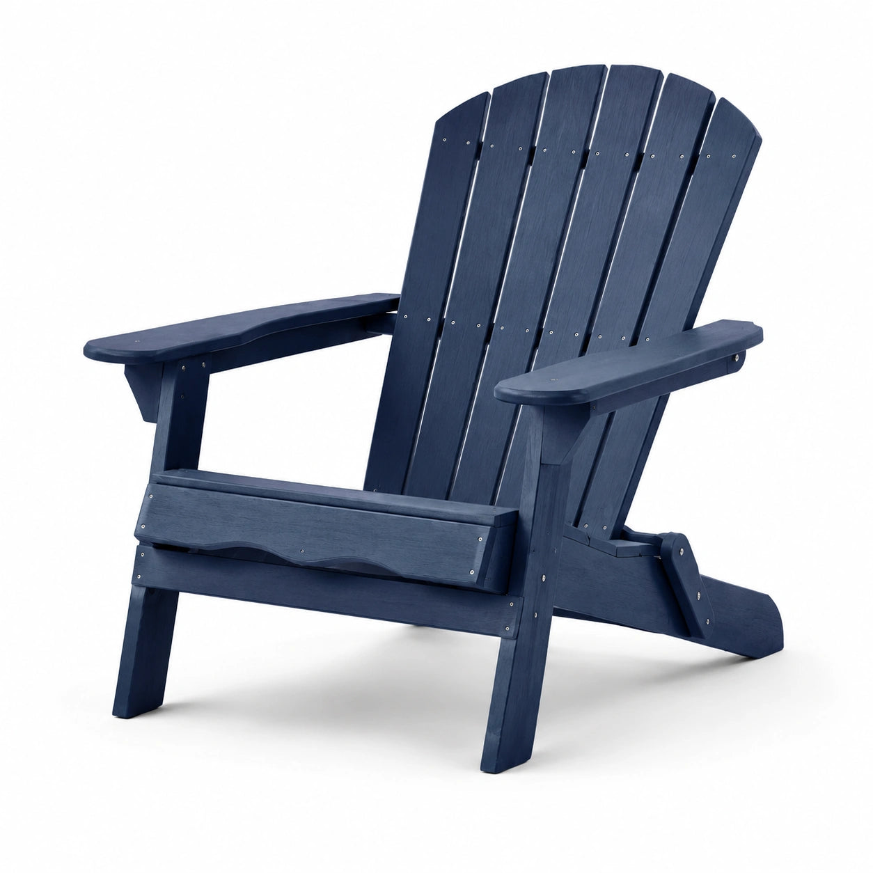 Adirondackstuhl Polyholz Blau 75x88x91cm