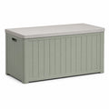 Kunststoff-Gartenbox 120x60x50cm Grau-Grün